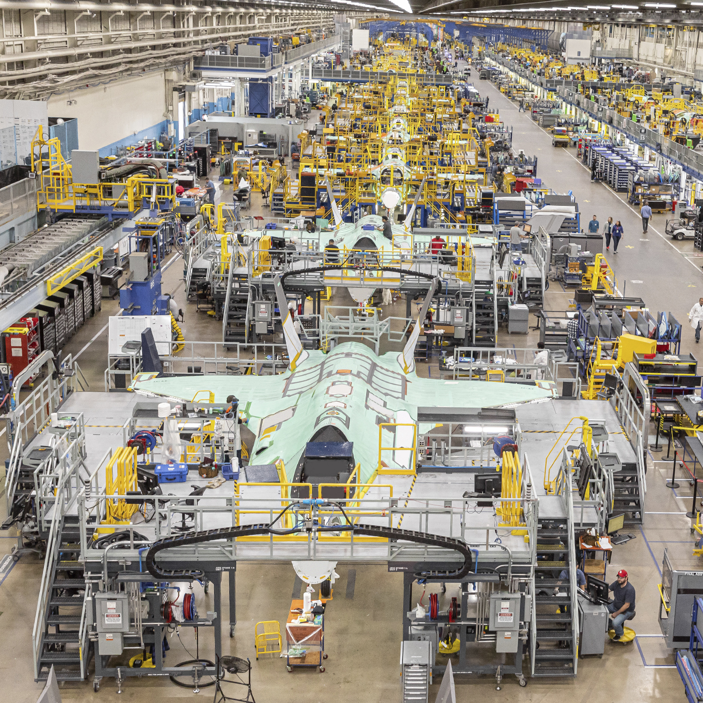 Lockheed Martin's F-35 Assembly Line